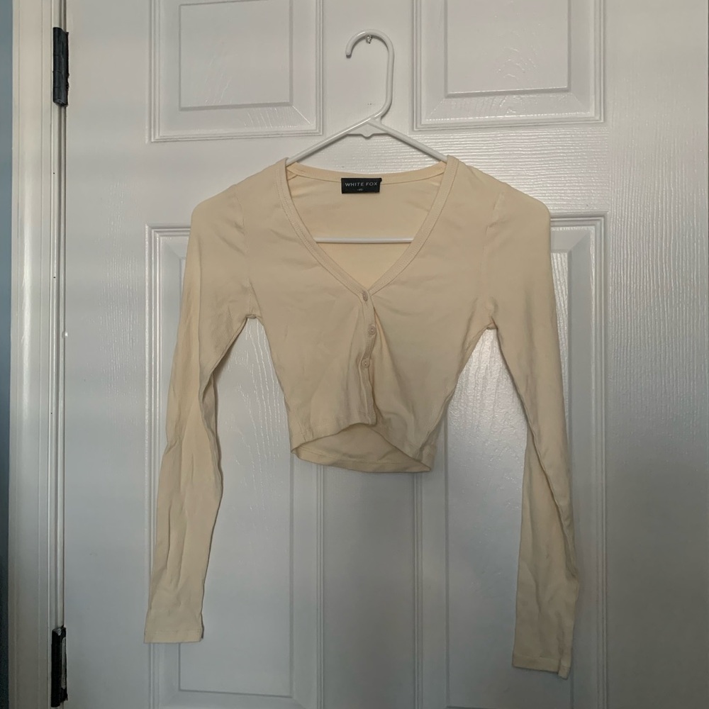 white fox long sleeve